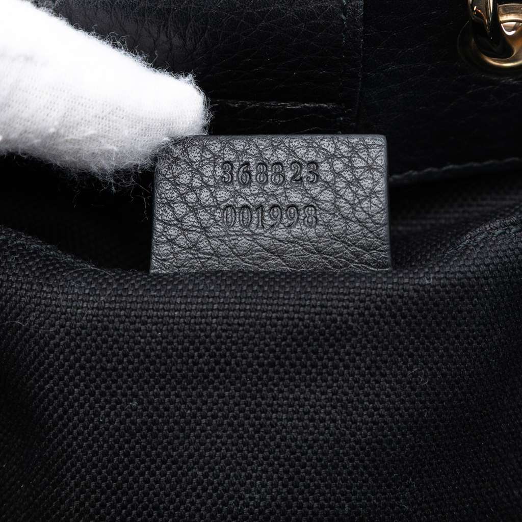 Gucci Mini Calfskin Bamboo Shopper Satchel - 5