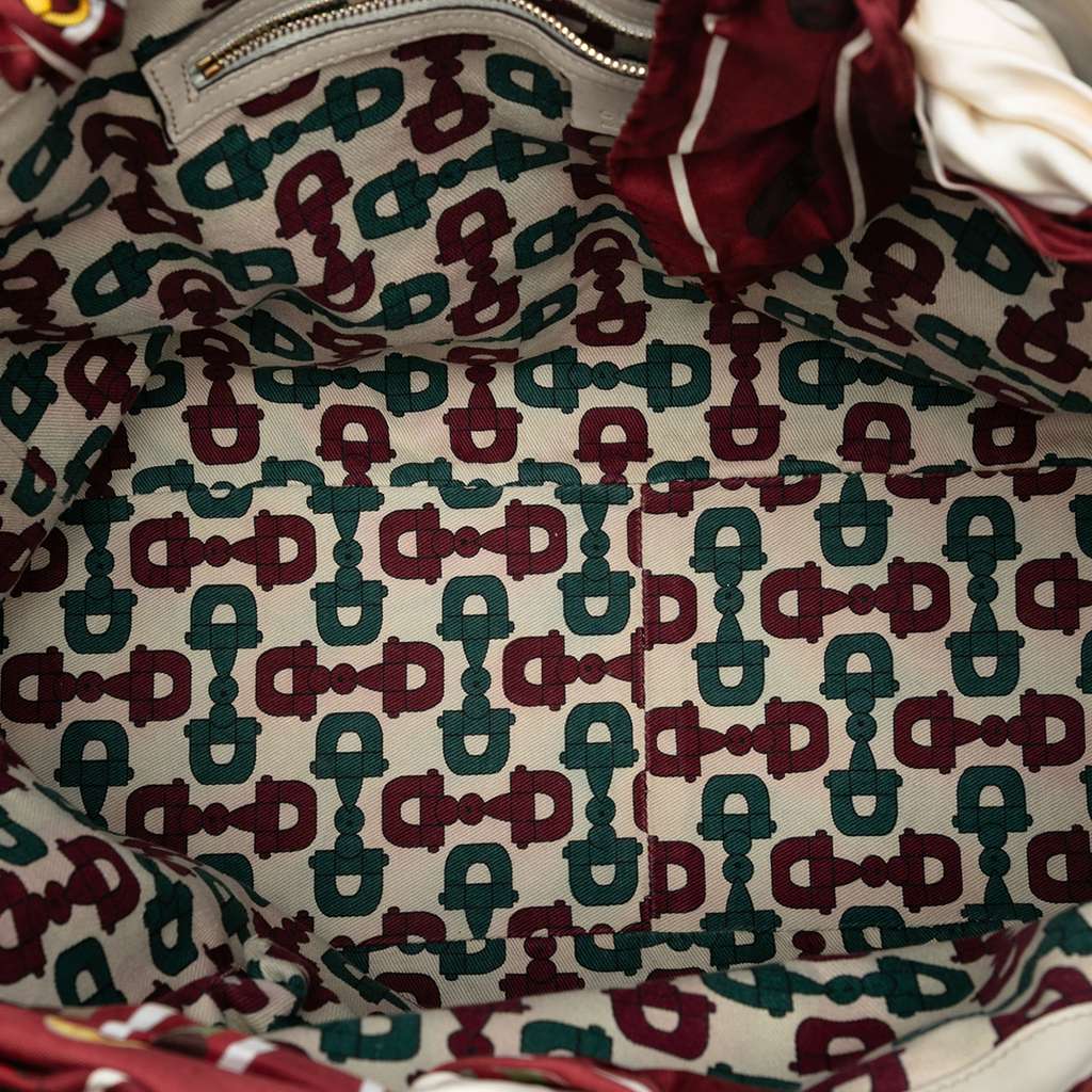 Gucci Large Guccissima Positano Scarf Tote - 4