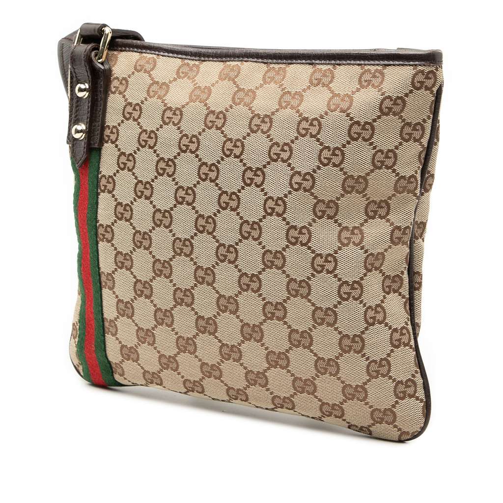 Gucci GG Canvas Jolicoeur Crossbody - 2