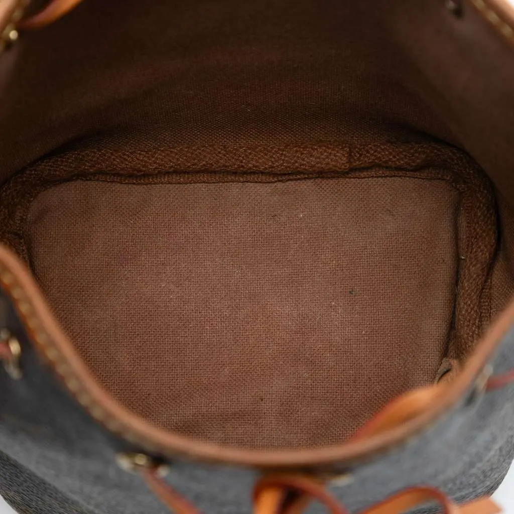 Louis Vuitton Monogram Nano Noe Brown Very good - Model View