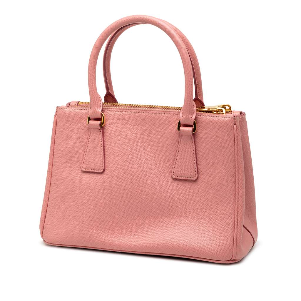 Prada Mini Saffiano Lux Galleria Double Zip - 2