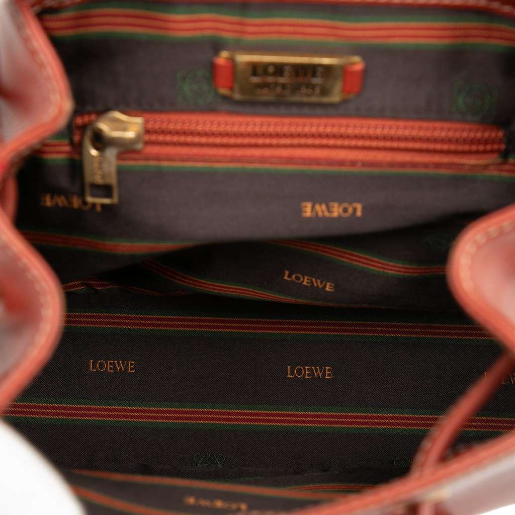 Loewe Leather Velazquez Twist Backpack - 4