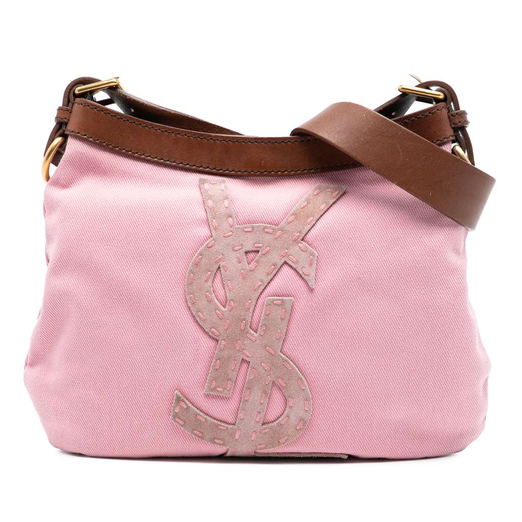 Saint Laurent Denim Monogram Crossbody