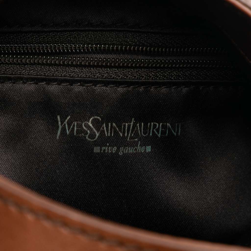 Saint Laurent Denim Monogram Crossbody - 5