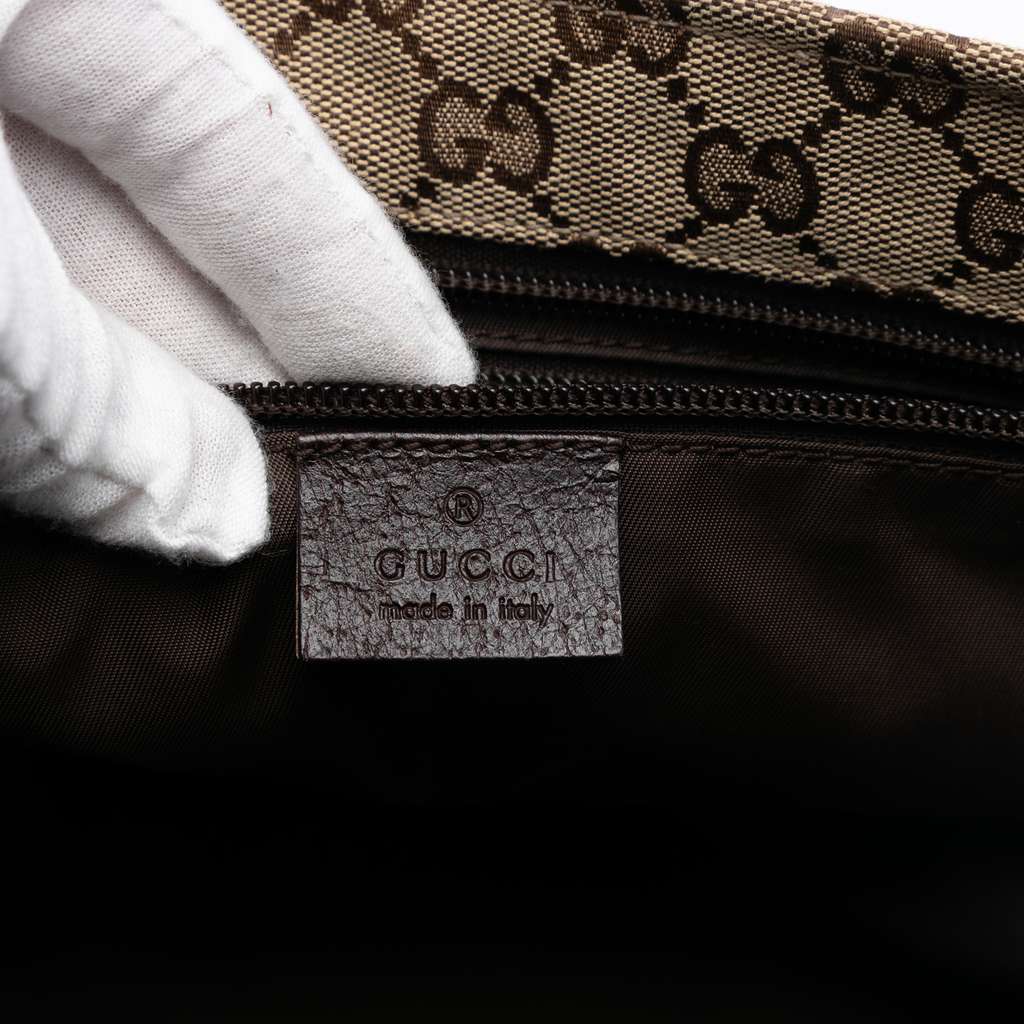 Gucci GG Canvas Web Tote - 5