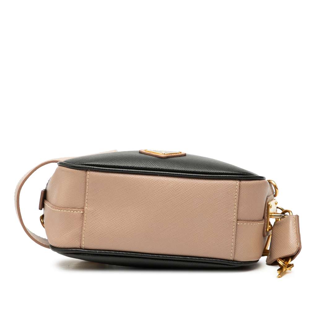 Prada Mini Bicolor Saffiano Lux Satchel - 3