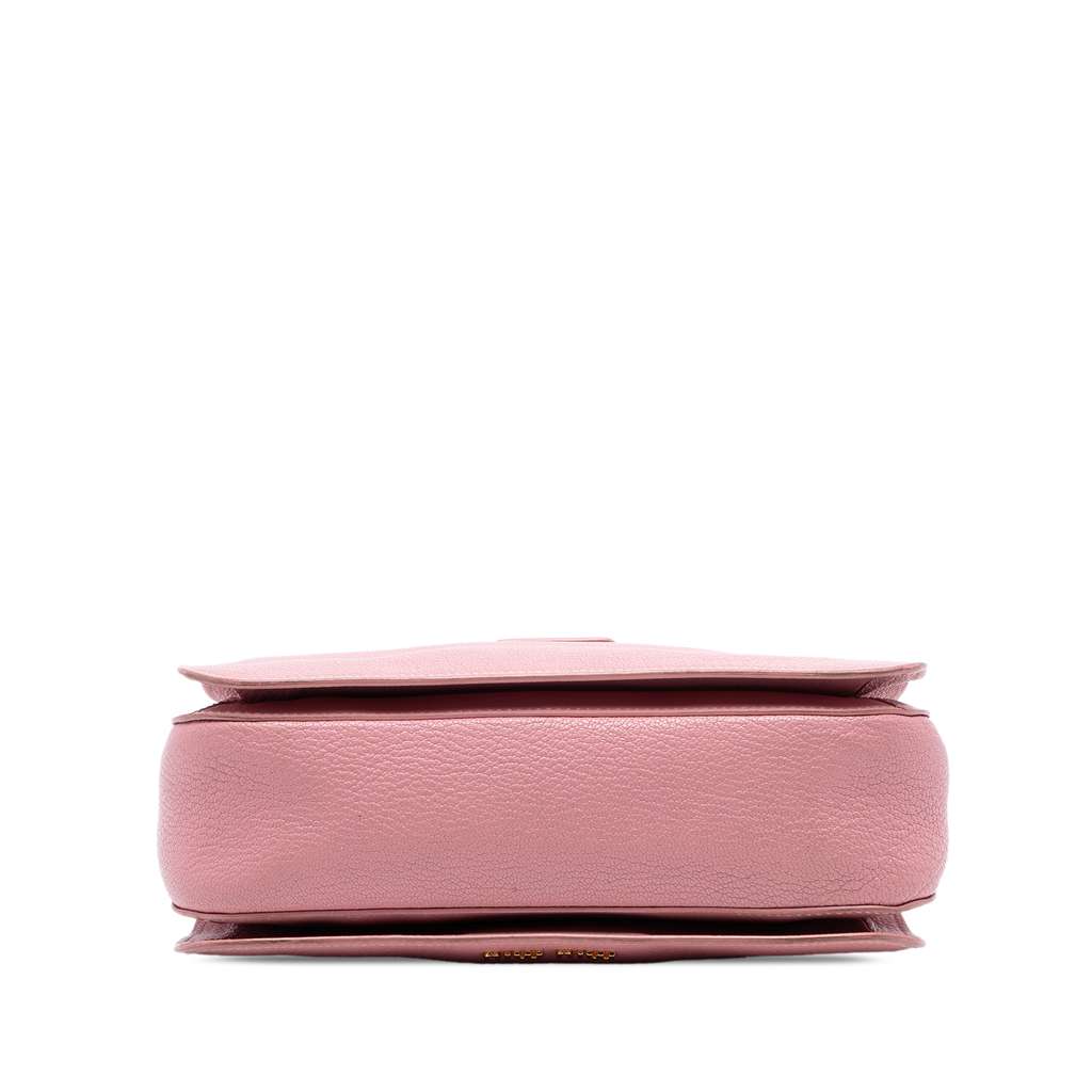 Miu Miu Goatskin Madras Satchel - 3