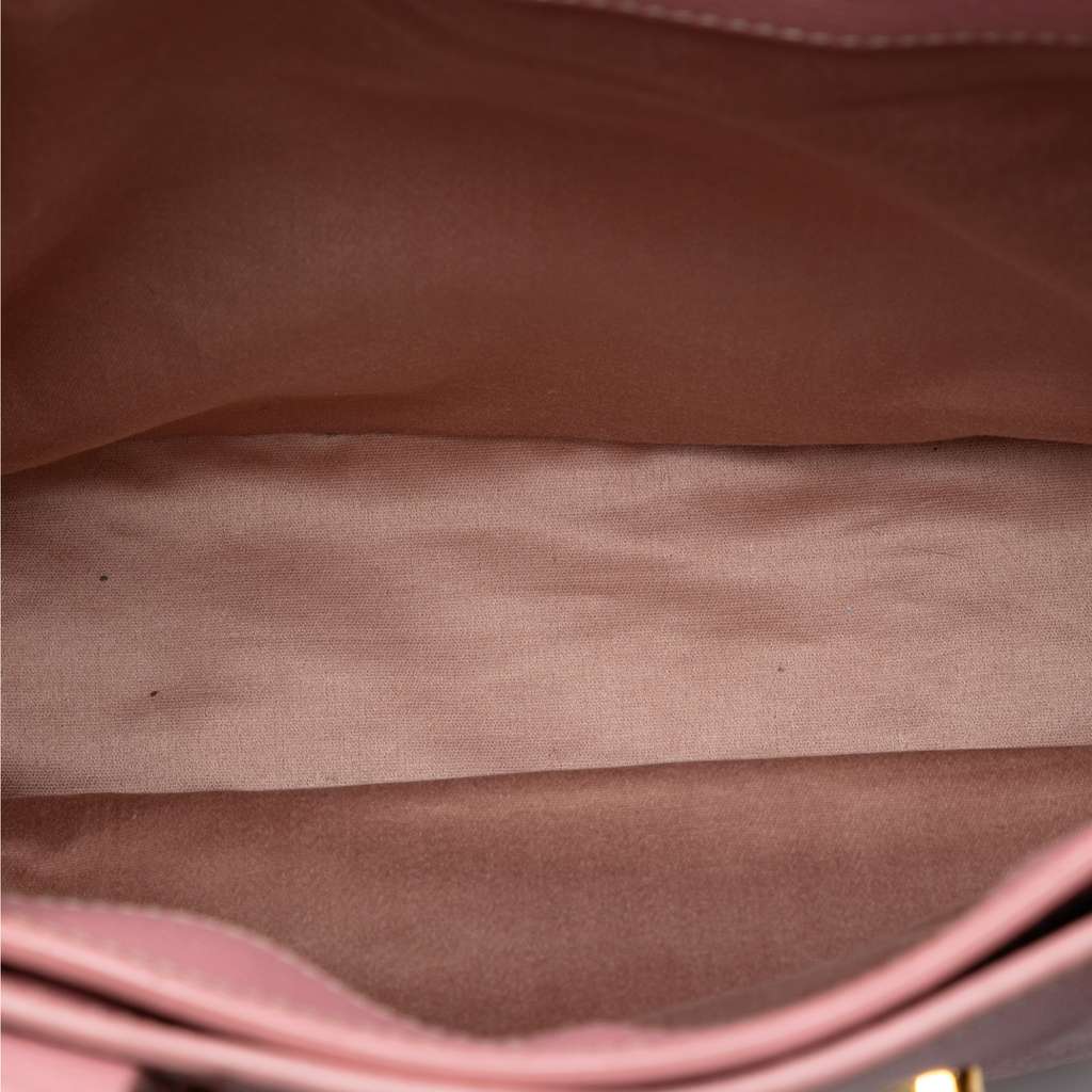 Miu Miu Goatskin Madras Satchel - 4