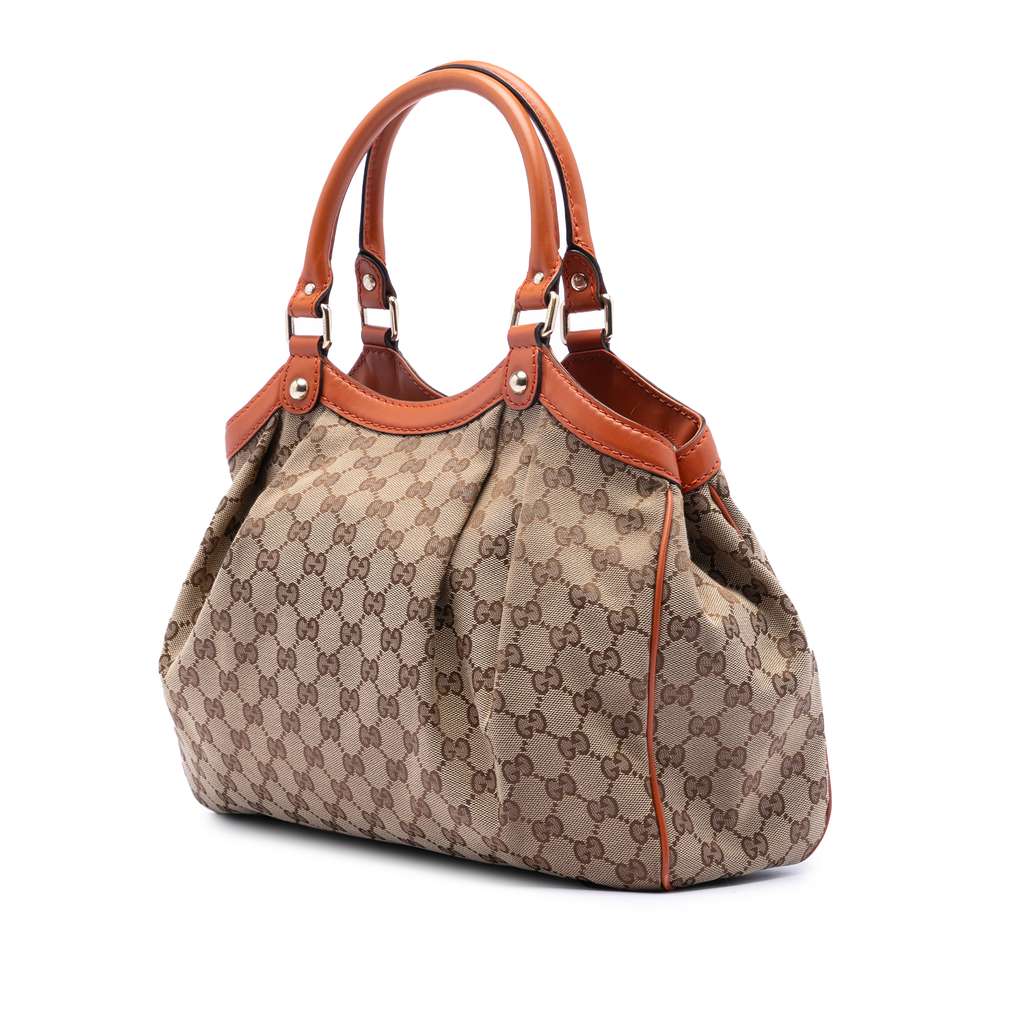 Gucci Medium GG Canvas Sukey Tote - 2