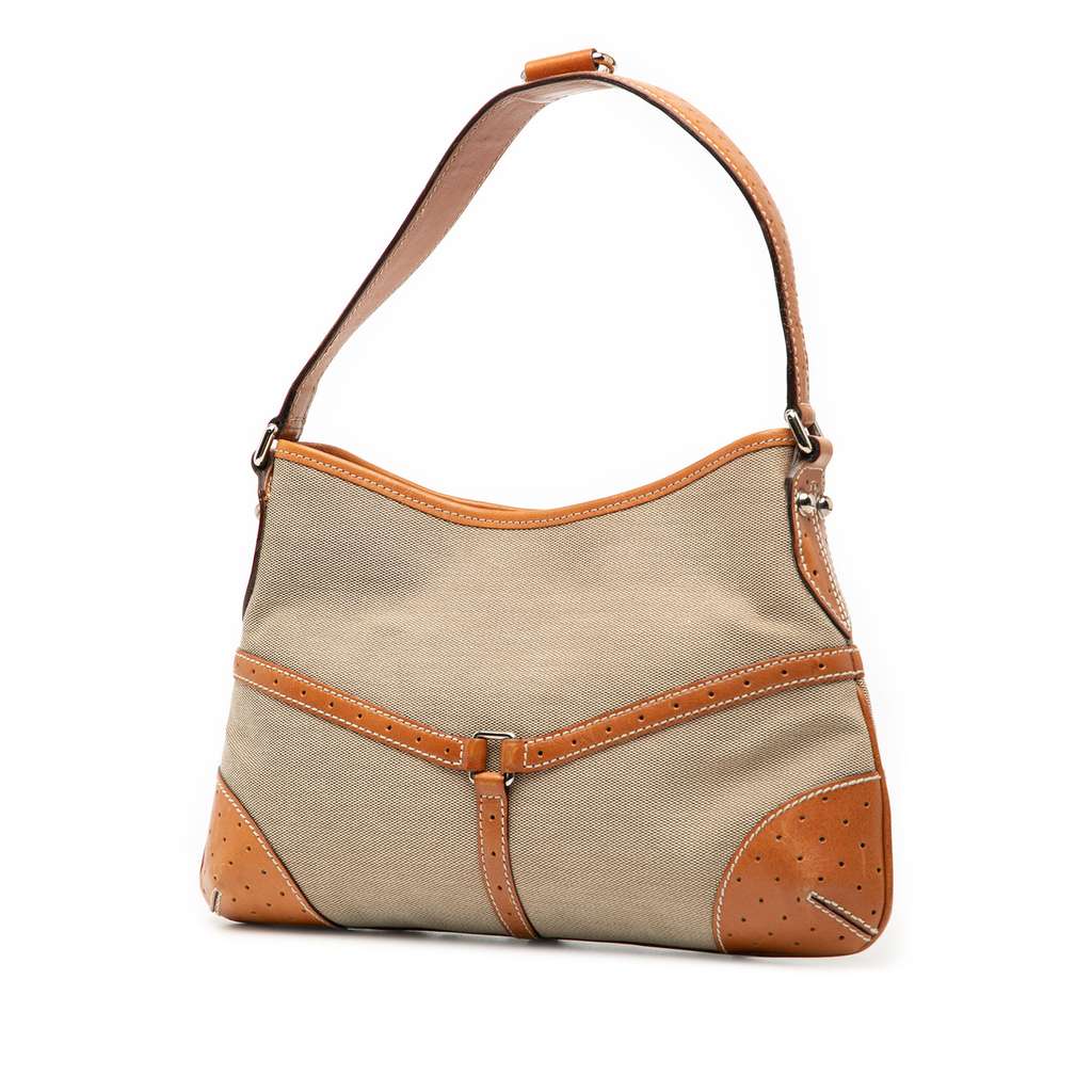Gucci Canvas Web Reins Shoulder Bag - 2