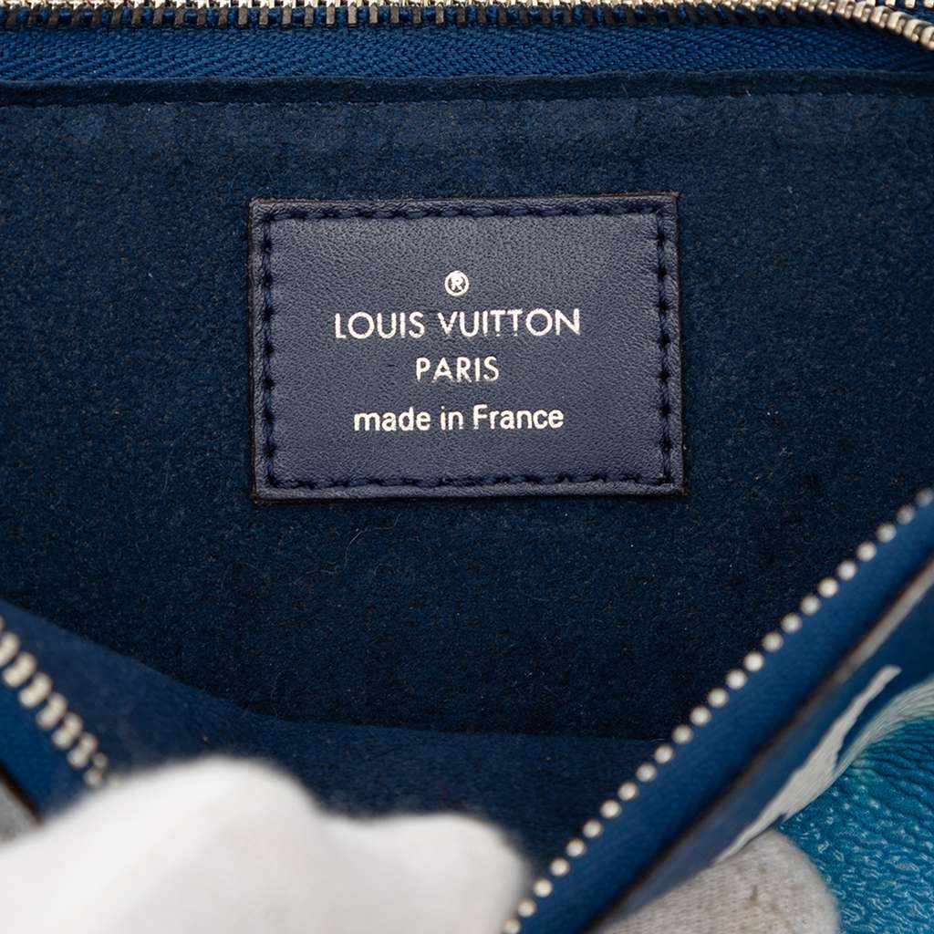 Louis Vuitton Monogram Escale Double Zip Pochette - 5