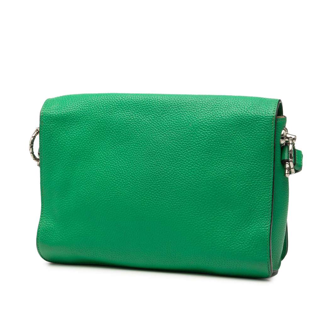 Loewe Pebbled Calfskin Anagram Flap Crossbody - 2