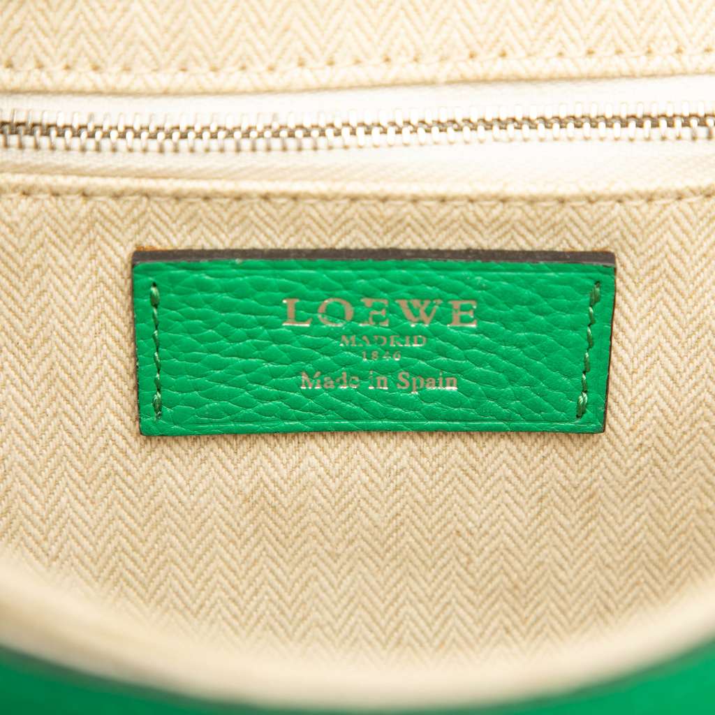 Loewe Pebbled Calfskin Anagram Flap Crossbody - 5