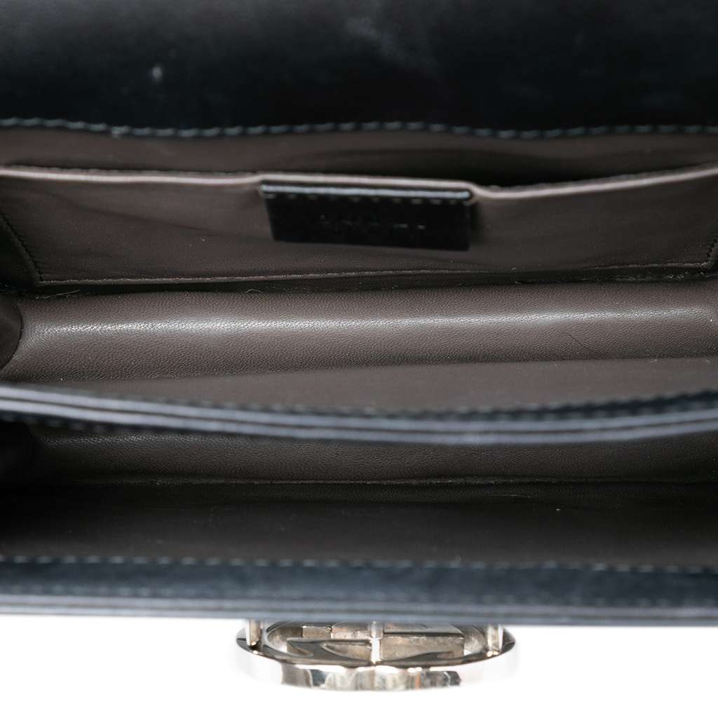 Gucci Small Polished Calfskin Interlocking G Dollar Crossbody - 4