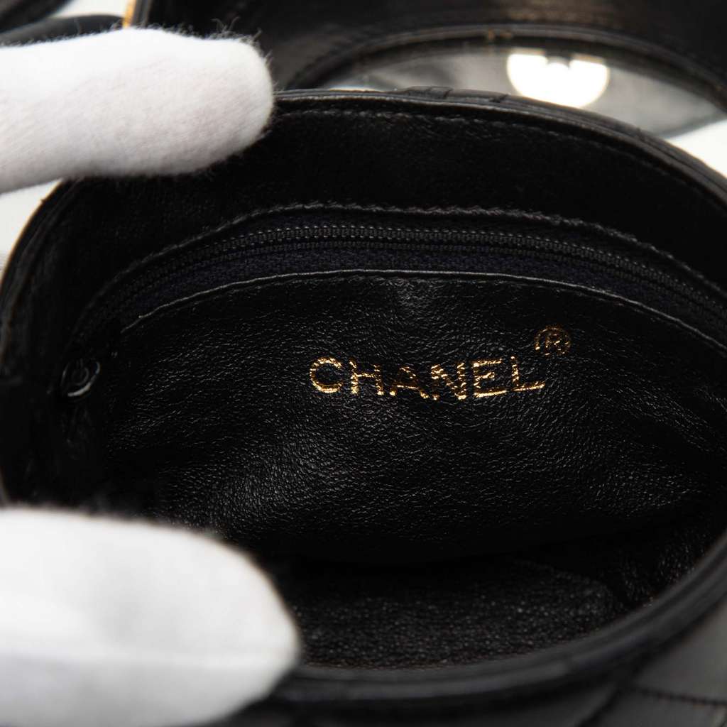 Chanel Mini Quilted Lambskin Canteen Tassel Vanity Case - 5