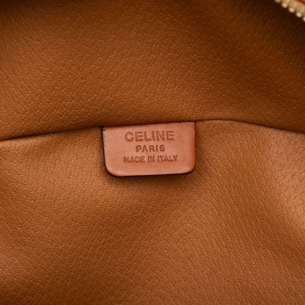 Celine Macadam Coated Canvas Vanity Bag - 5