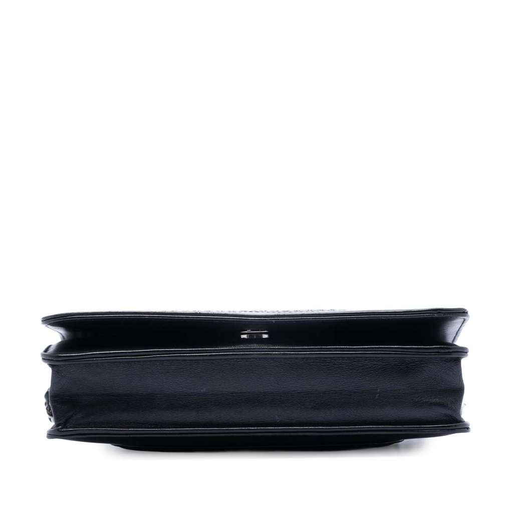 Chanel CC Patent Strass Embellished Wallet On Chain - 3