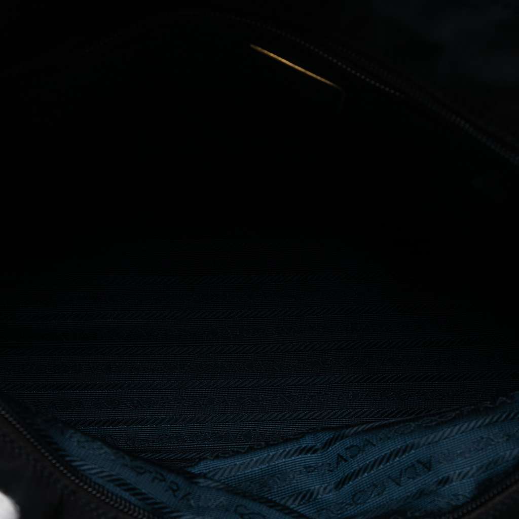 Prada Tessuto Metal Handle Bag - 4
