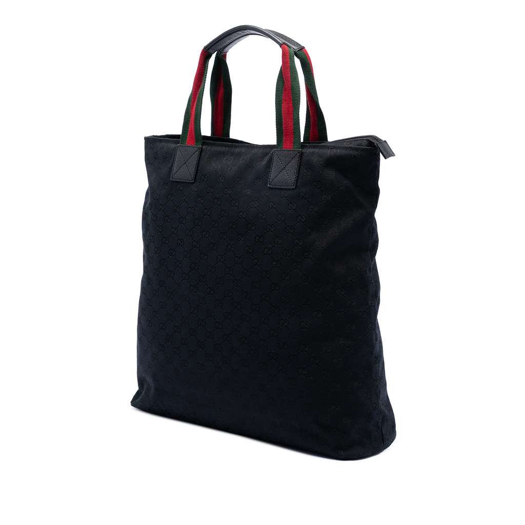 Gucci GG Canvas Web Tote - 2