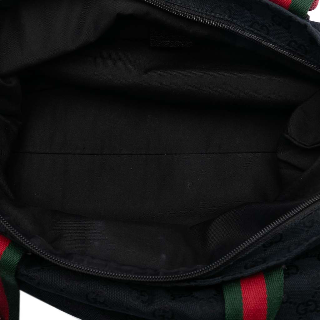 Gucci GG Canvas Web Tote - 4
