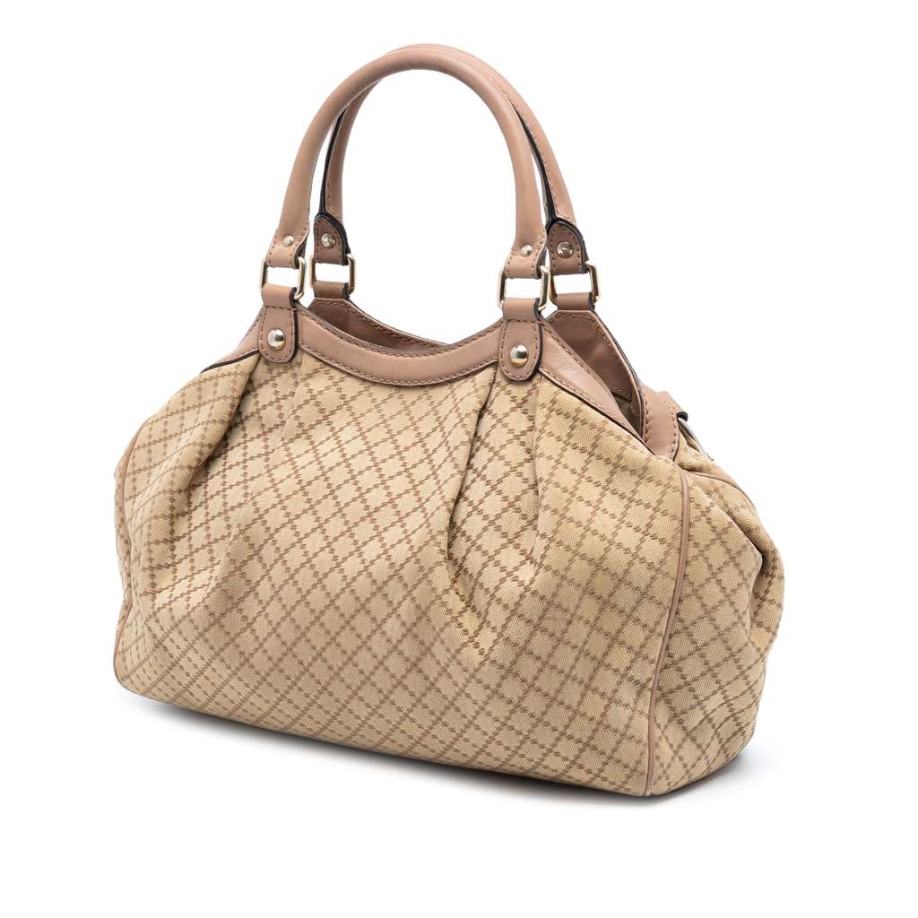 Gucci Medium Diamante Canvas Sukey Tote - 2
