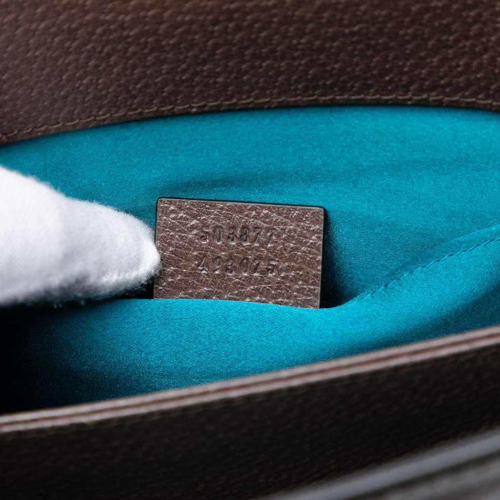 Gucci Small GG Supreme Web Ophidia Chain Crossbody - 5