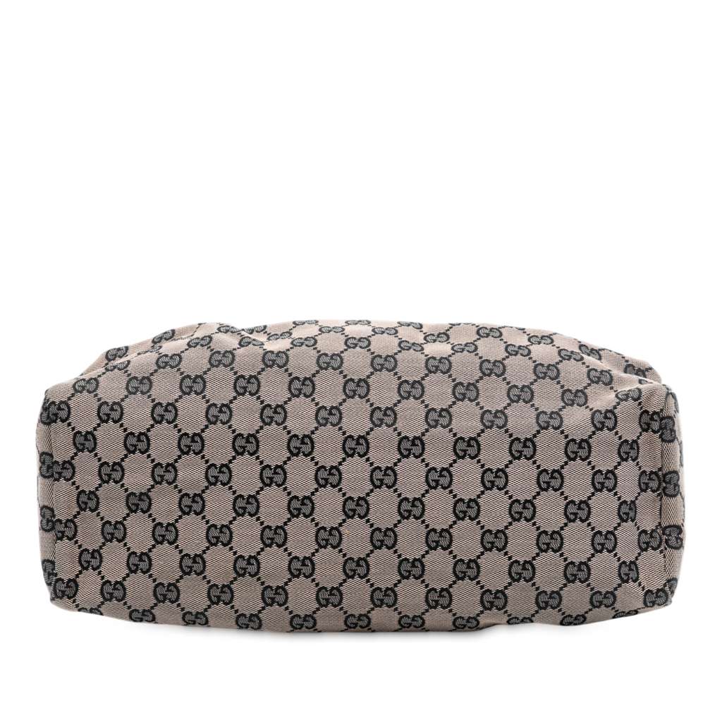 Gucci GG Canvas Wood Frame Handbag - 3