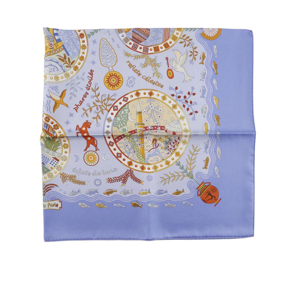 Hermès Escales Mediterraneennes Silk Scarf 90 - 4