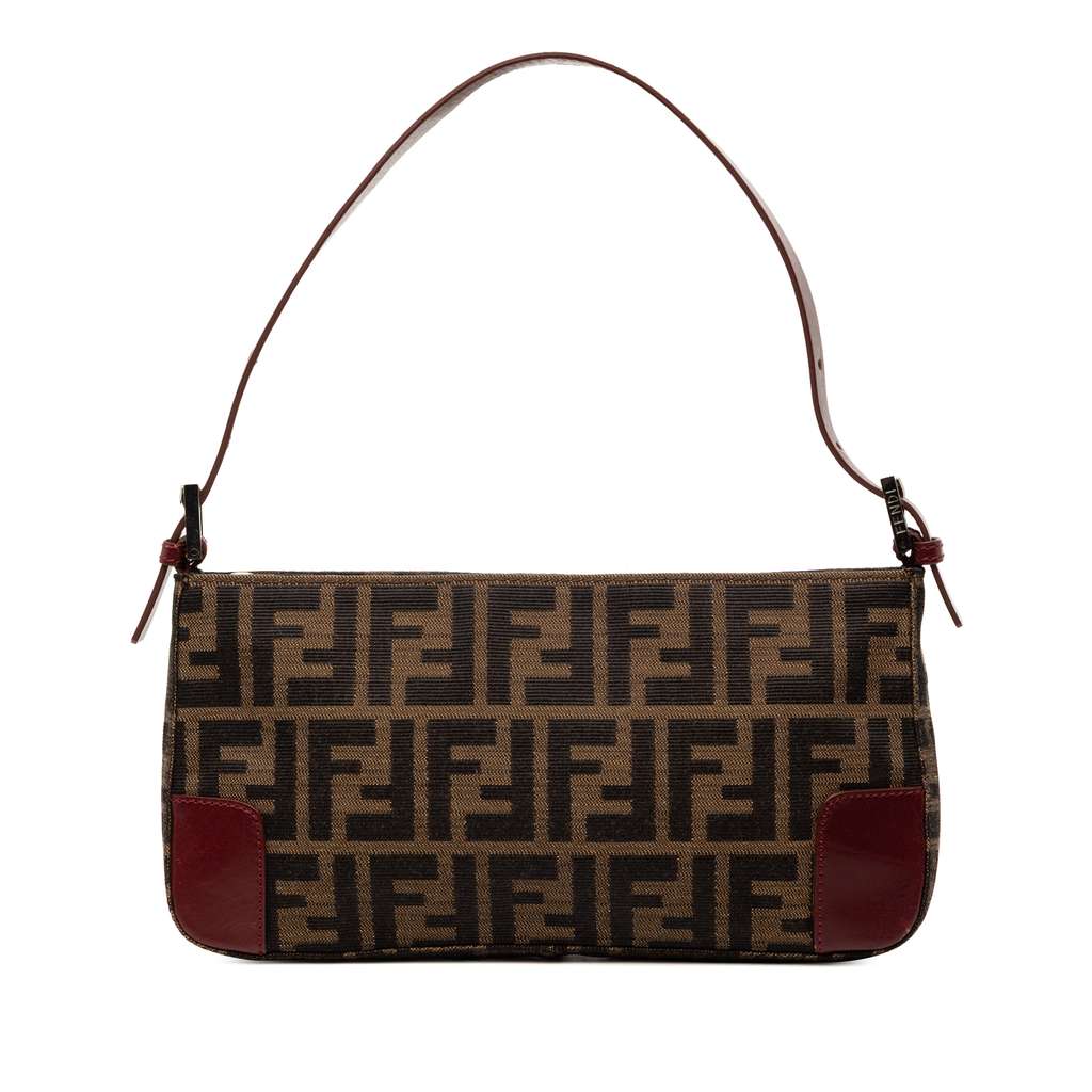 Fendi Zucca Canvas Pochette