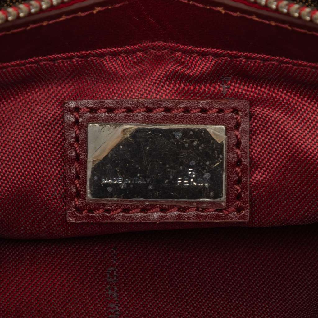 Fendi Zucca Canvas Pochette - 5