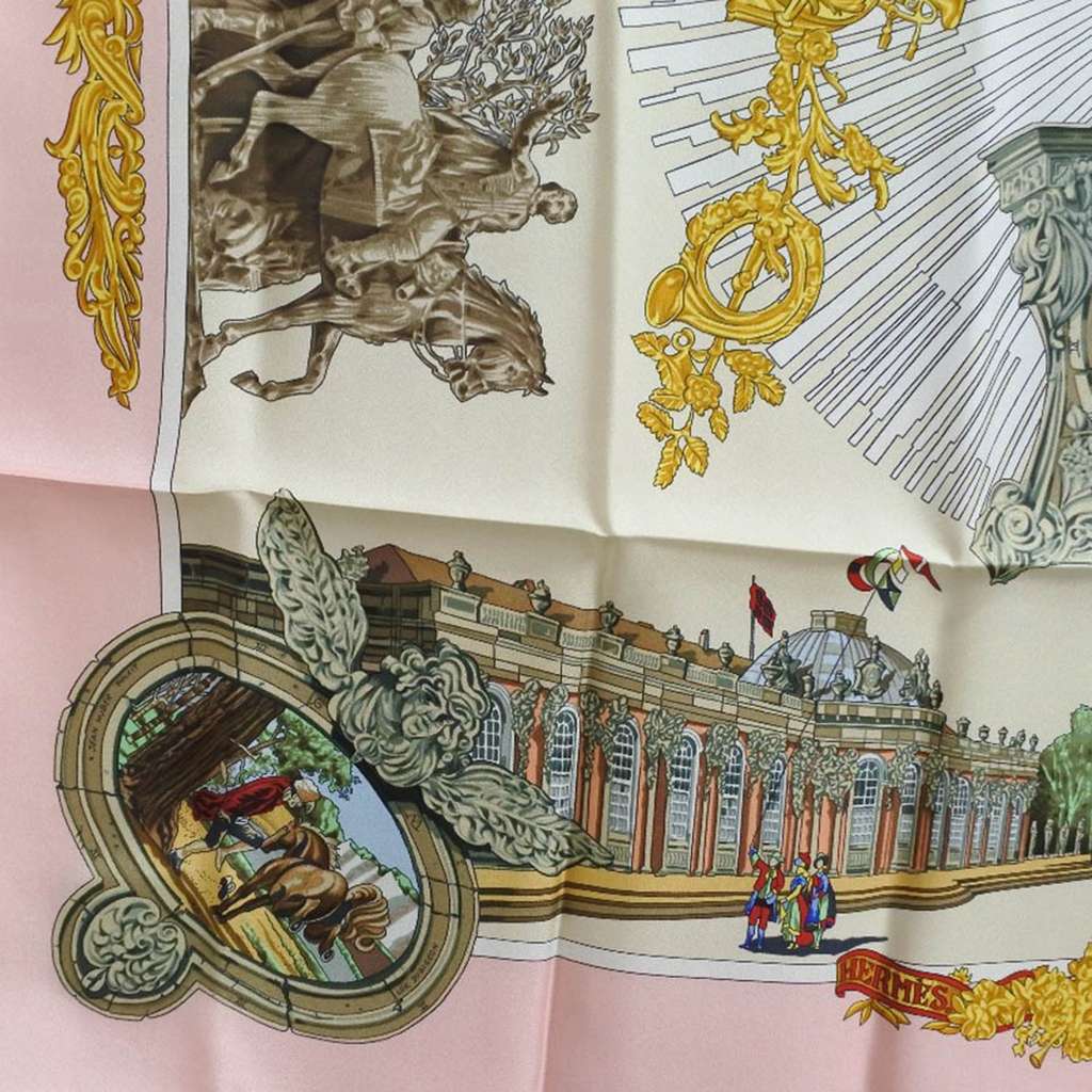 Hermès Sanssoucy Silk Scarf 90 - 4