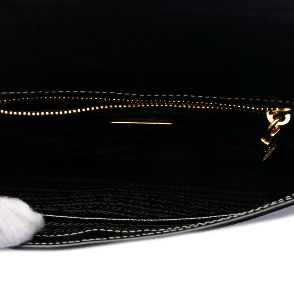 Prada Saffiano Vernice Satchel - 4