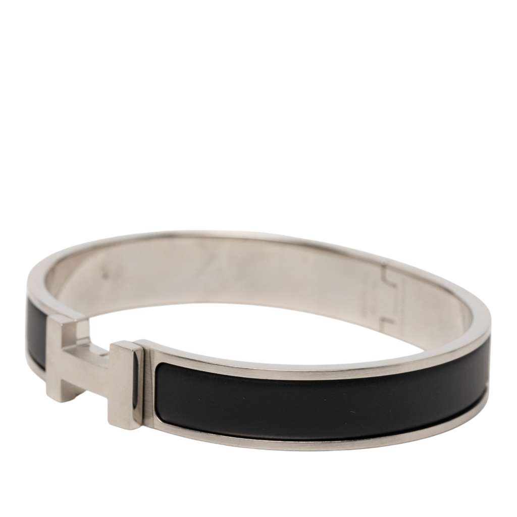 Hermès Narrow Enamel Clic H Bracelet GM - 2