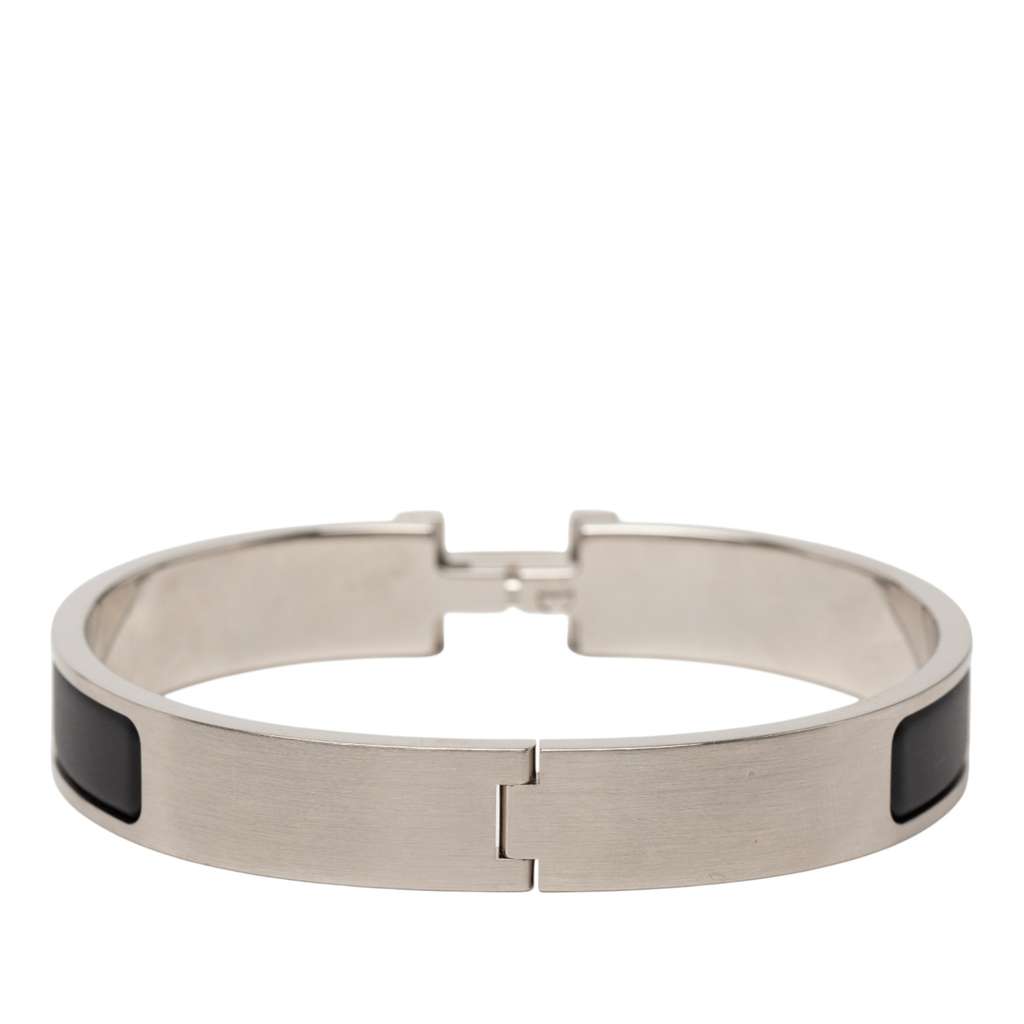 Hermès Narrow Enamel Clic H Bracelet GM - 3