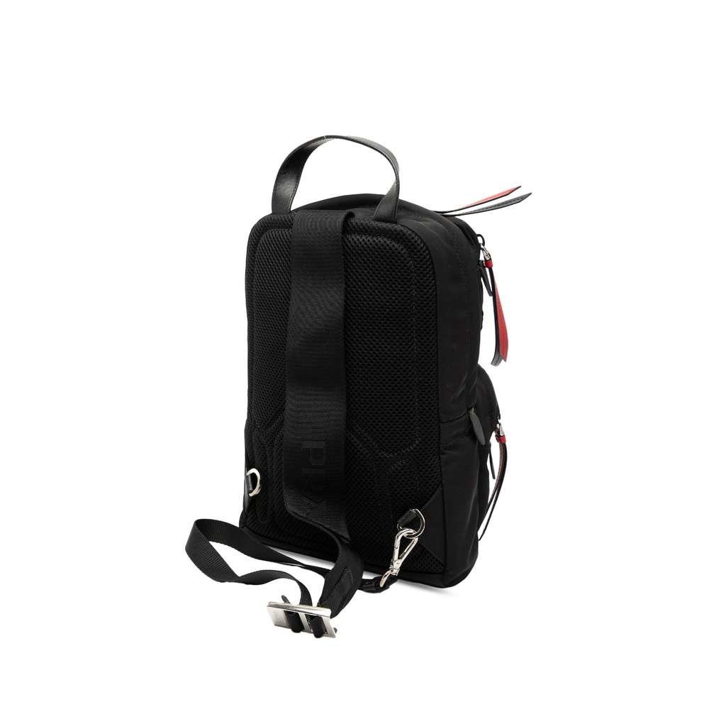 Prada Tessuto Robot Fluo Sling Backpack - 2