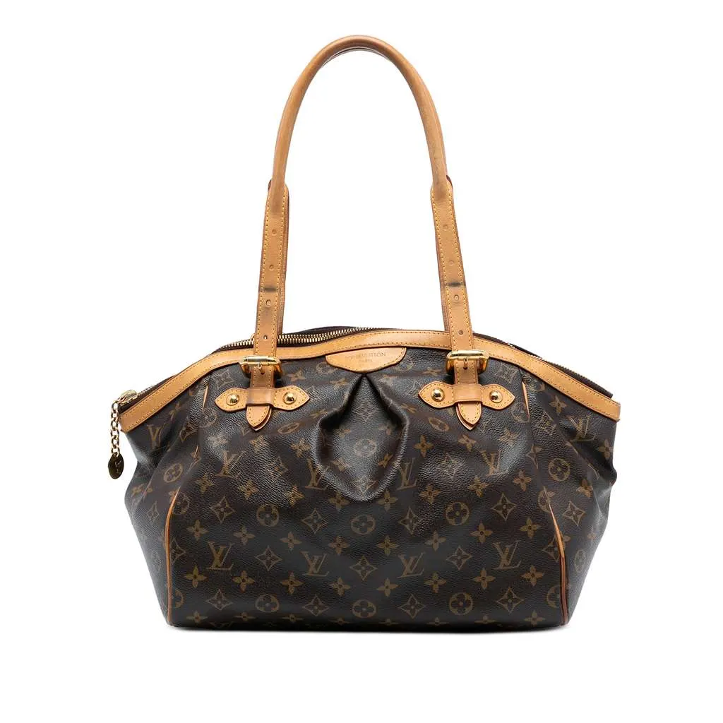 Louis Vuitton Monogram Tivoli GM Brown Very good - Front View