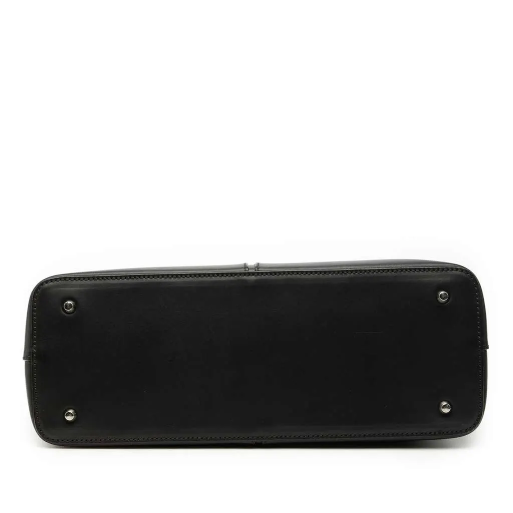 Burberry Leather Shoulder Bag Black Leather Good - Inside View