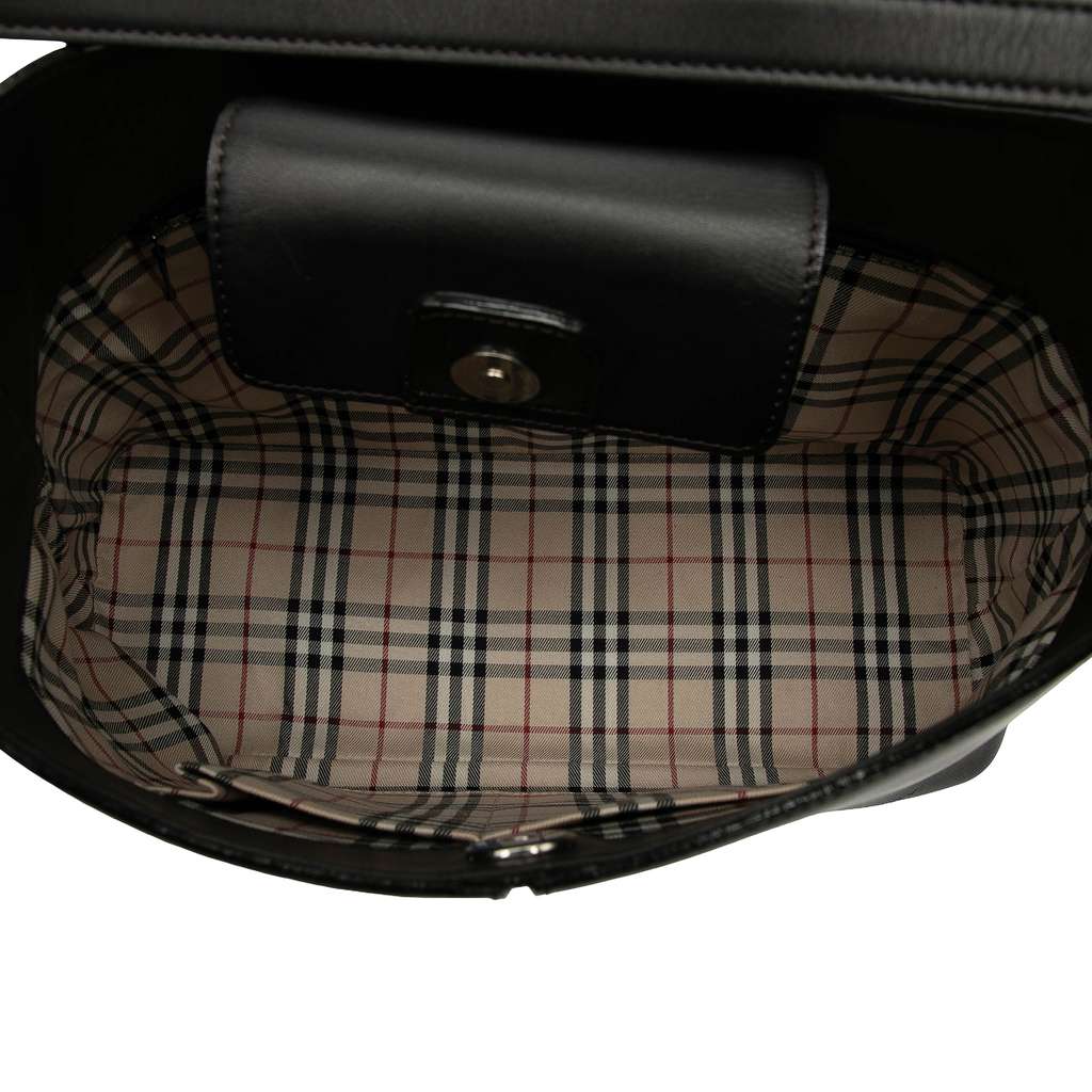 Burberry Leather Shoulder Bag - 4