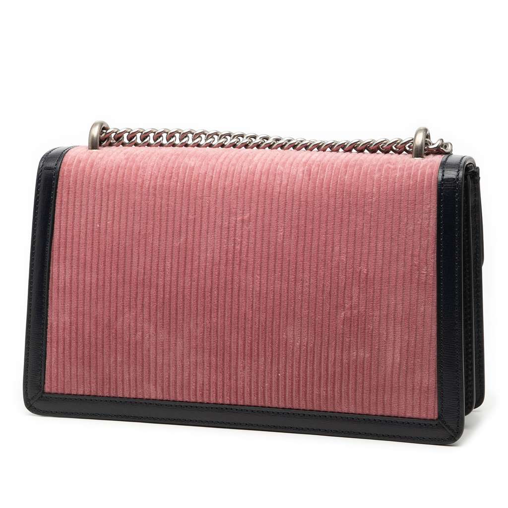 Gucci Small Bicolor Corduroy Dionysus Shoulder Bag - 2