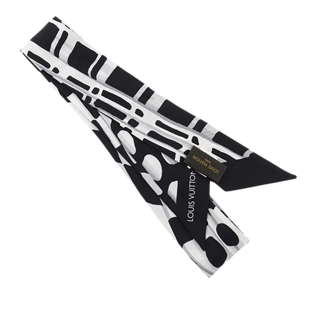 Louis Vuitton Printed Bandeau Silk Scarf - 2