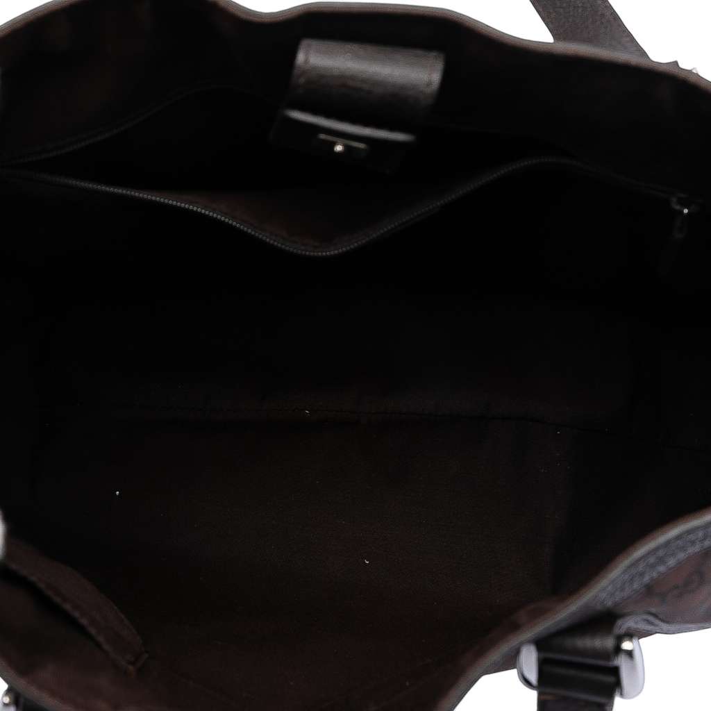 Gucci GG Canvas Abbey D Ring Convertible Satchel - 4