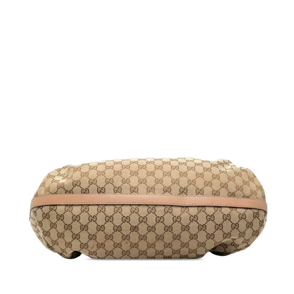Gucci Large GG Canvas Scarlett Tote Brown Canvas Very good - Inside View