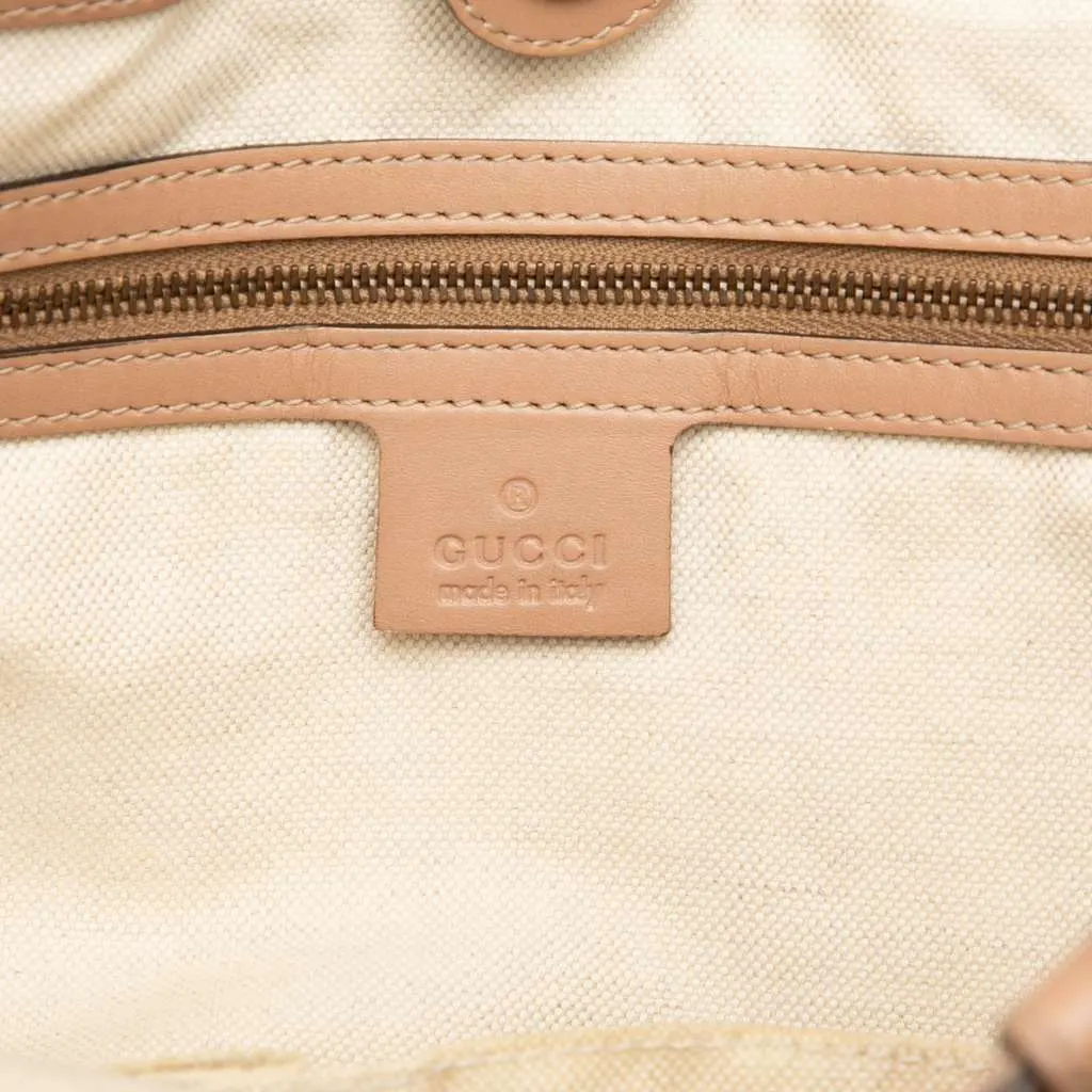 Gucci Large GG Canvas Scarlett Tote Brown Canvas Very good - Box View