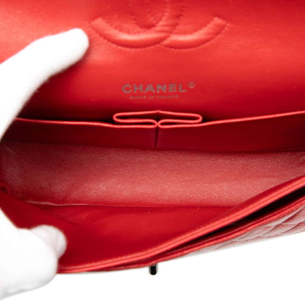 Chanel Medium Classic Caviar Double Flap - 4