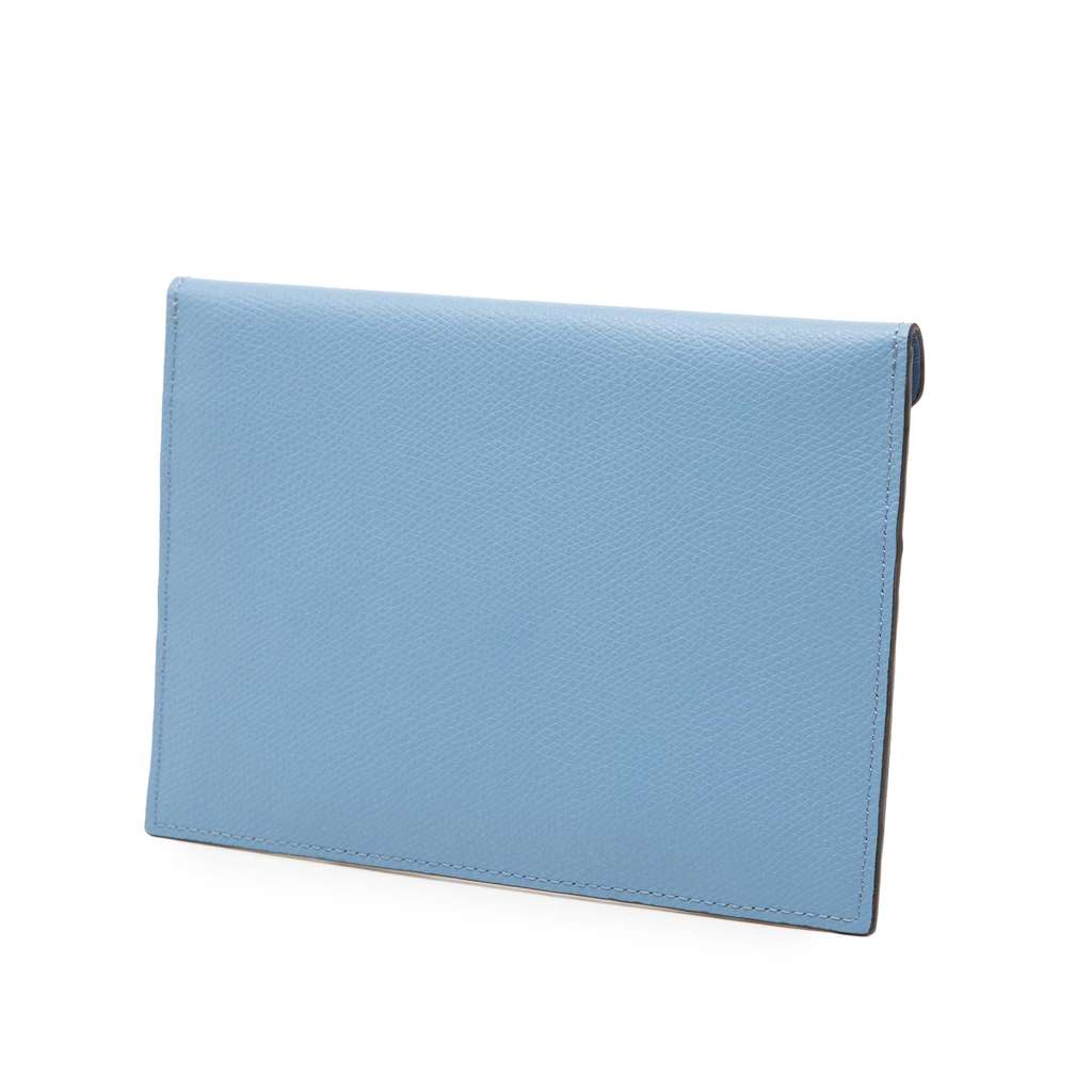 Fendi Zucca Embossed Leather Envelope Clutch - 2