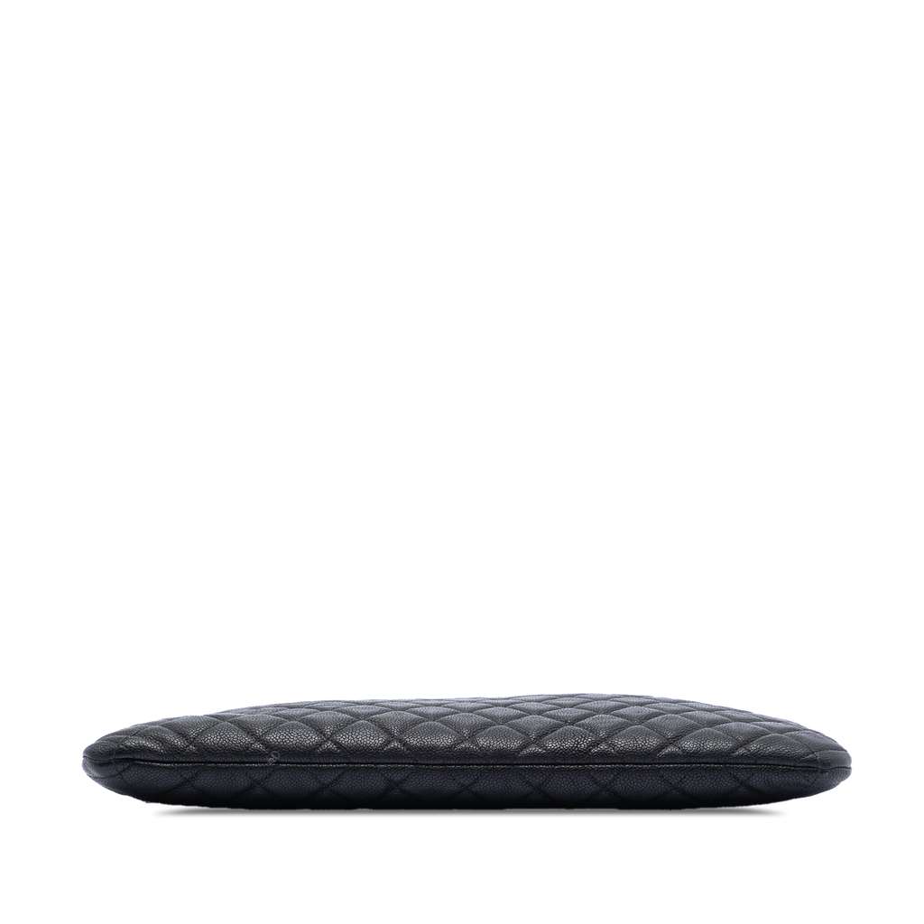 Chanel Large Quilted Caviar Boy O Case Clutch - 3