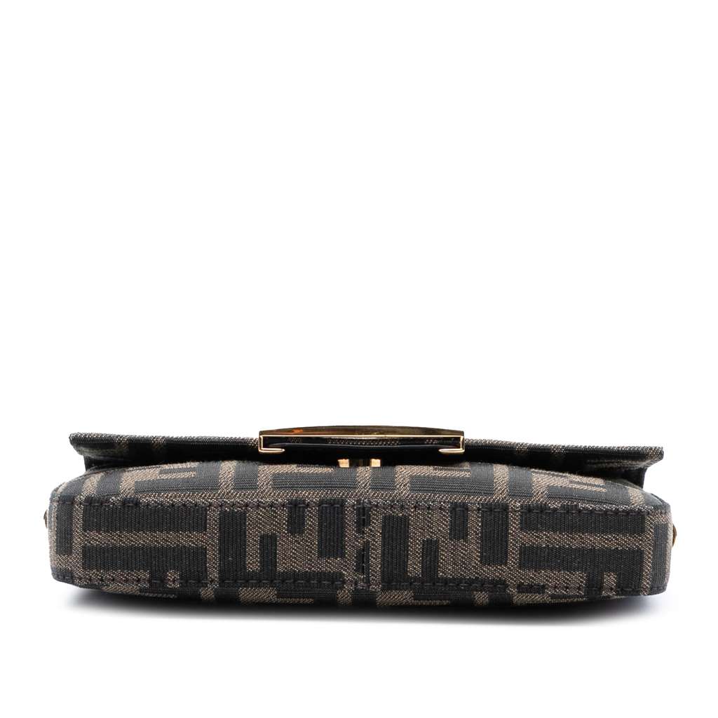 Fendi Zucca Canvas FF 1974 Phone Baguette - 3
