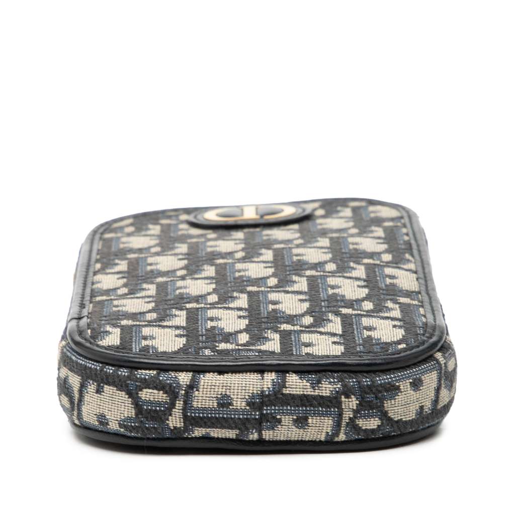 Dior Oblique Canvas 30 Montaigne Call in Dior Phone Holder - 3
