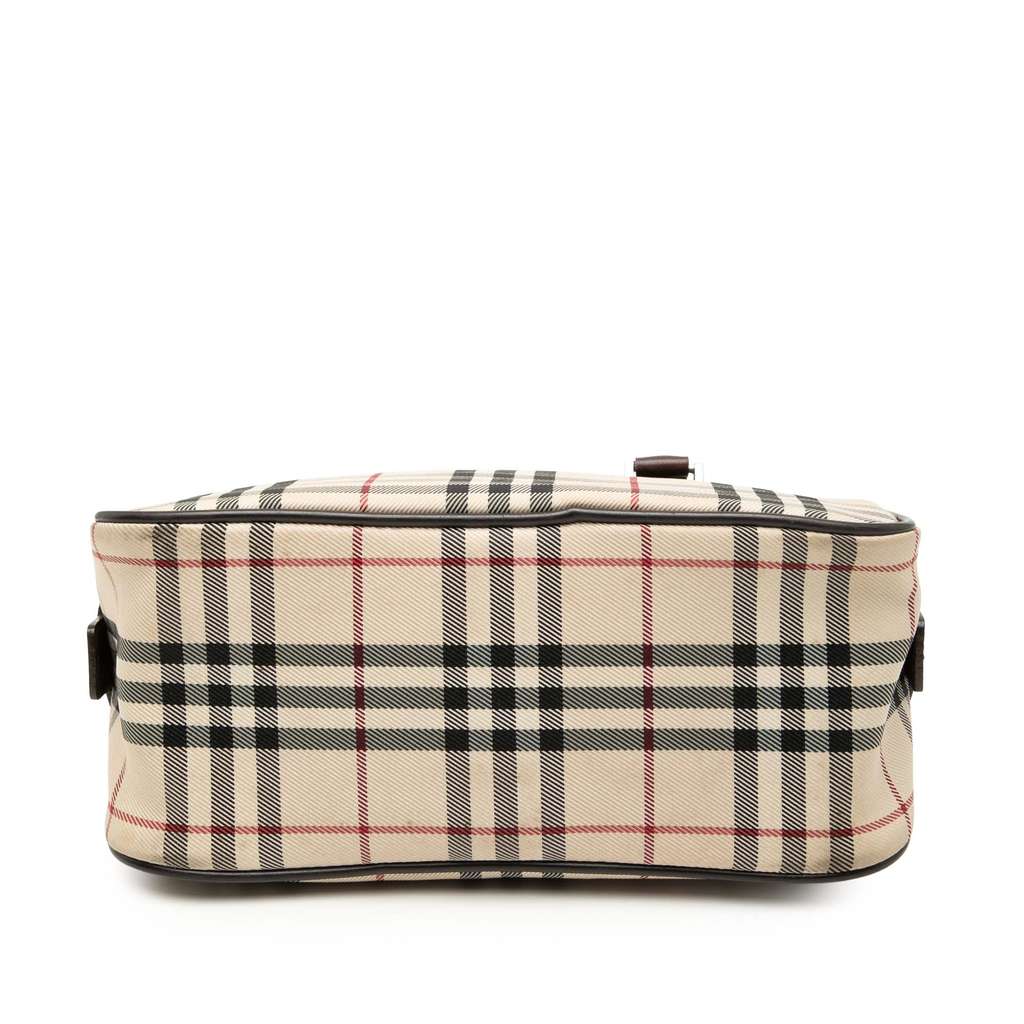 Burberry House Check Canvas Handbag - 3
