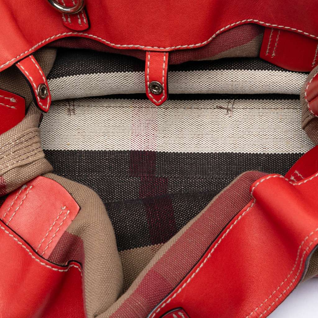 Burberry Mega Check Canvas Maidstone Tote - 4
